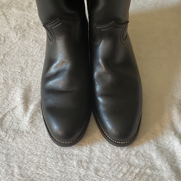 Diamond J boots by Justin vintage leather - Picture 7 of 7